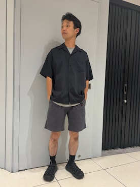 「アイテム（サンダル）」を使った、しょーまさん（メンズ・169cm）の夏コーディネート