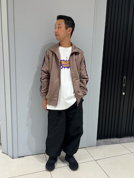 「ナイロンパンツ」｜しょーまさん（メンズ・169cm）の夏コーディネート