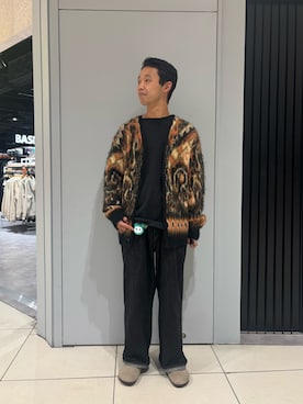 「アイテム（サンダル）」を使った、しょーまさん（メンズ・169cm）の秋コーディネート