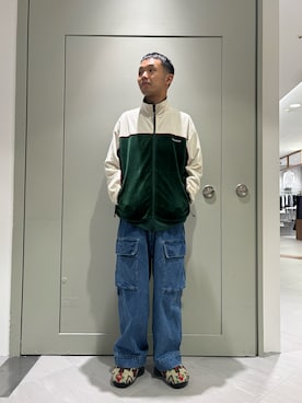 「MANASTASH（マナスタッシュ）のアイテム（ジャケット/アウター）」を使った、しょーまさん（メンズ・169cm）の秋コーディネート