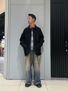 「schott（ショット）のアイテム」を使った、しょーまさん（メンズ・169cm）の春コーディネート