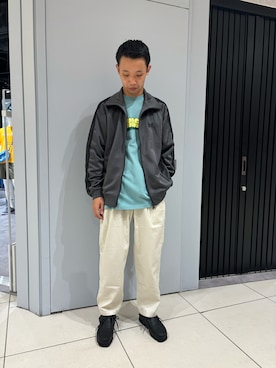 「アイテム（チノパンツ）」を使った、しょーまさん（メンズ・169cm）の秋コーディネート