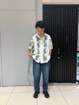 「schott（ショット）のアイテム」を使った、しょーまさん（メンズ・169cm）の夏コーディネート