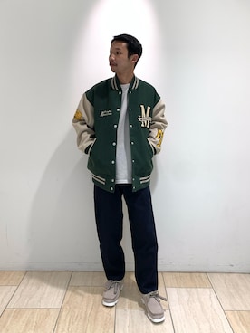 「MILKFED.（ミルクフェド）のアイテム（ジャケット/アウター）」を使った、しょーまさん（メンズ・169cm）の冬コーディネート