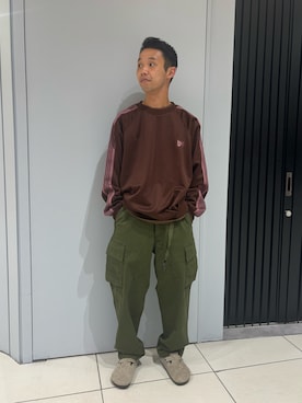 「MANASTASH（マナスタッシュ）のアイテム」を使った、しょーまさん（メンズ・169cm）の秋コーディネート