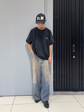 「BEAVER（ビーバー）のアイテム」を使った、しょーまさん（メンズ・169cm）の夏コーディネート