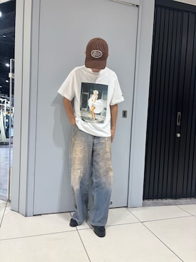 「schott(ショット)のアイテム」を使った、しょーまさん(メンズ・169cm)の夏コーディネート
