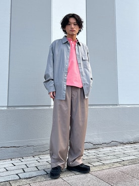 わたしょさん（メンズ・166cm）の冬コーディネート