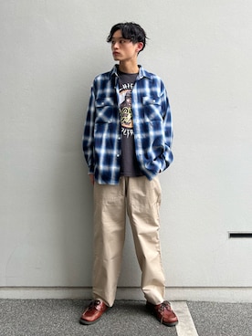 わたしょさん（メンズ・166cm）の夏コーディネート