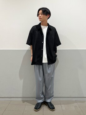 わたしょさん(メンズ・166cm)の春コーディネート