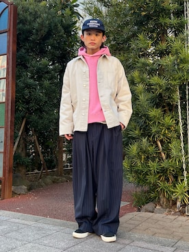 わたしょさん（メンズ・166cm）の冬コーディネート