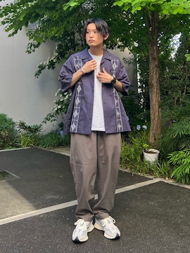 わたしょさん（メンズ・166cm）の夏コーディネート