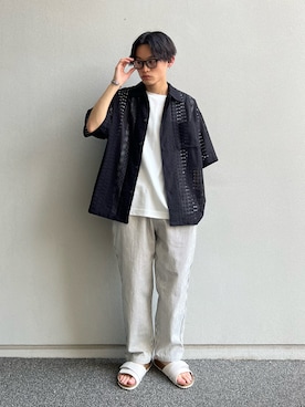 わたしょさん（メンズ・166cm）の春コーディネート