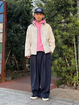 わたしょさん（メンズ・166cm）の冬コーディネート