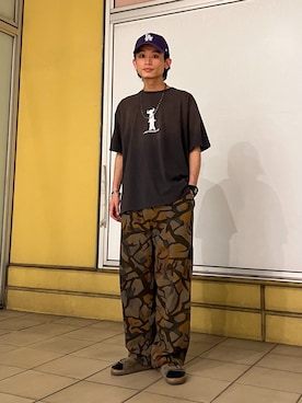 「'47（フォーティーセブン）のアイテム」を使った、わたしょさん（メンズ・166cm）の夏コーディネート