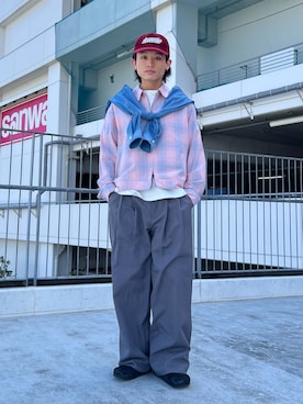 わたしょさん（メンズ・166cm）の春コーディネート