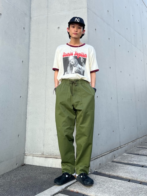 セール】BLUESCENTRIC 別注 リンガーT ”PEACE JANIS JOPLIN ”（Tシャツ