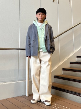 わたしょさん（メンズ・166cm）の春コーディネート