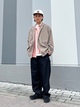 「アイテム（その他）」を使った、わたしょさん（メンズ・166cm・20代）の秋コーディネート