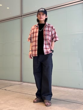 わたしょさん（メンズ・166cm）の春コーディネート