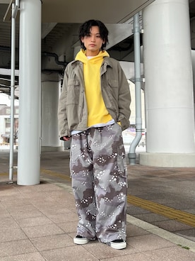 わたしょさん(メンズ・166cm)の春コーディネート