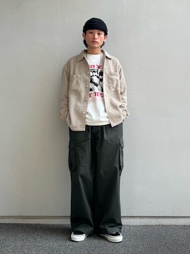 わたしょさん(メンズ・166cm)の春コーディネート