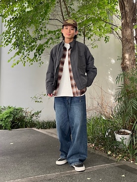 わたしょさん（骨格ストレート・メンズ・166cm）の秋コーディネート
