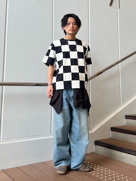 わたしょさん（メンズ・166cm）の夏コーディネート