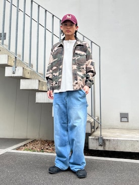 わたしょさん（メンズ・166cm）の春コーディネート