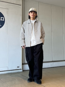 わたしょさん（メンズ・166cm）の春コーディネート