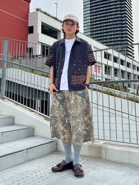わたしょさん（メンズ・166cm）の夏コーディネート