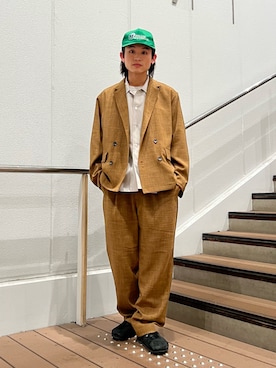 「JOURNAL STANDARD relume（ジャーナルスタンダード　レリューム）のアイテム」を使った、わたしょさん（メンズ・166cm）の春コーディネート