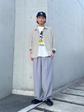 「アイテム（その他）」を使った、わたしょさん（メンズ・166cm・20代）の秋コーディネート