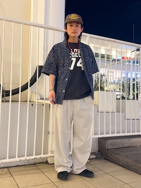わたしょさん（メンズ・166cm）の春コーディネート