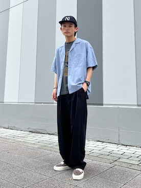 「アイテム（その他）」を使った、わたしょさん（メンズ・166cm・20代）の夏コーディネート