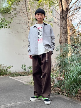 わたしょさん(メンズ・166cm)の冬コーディネート