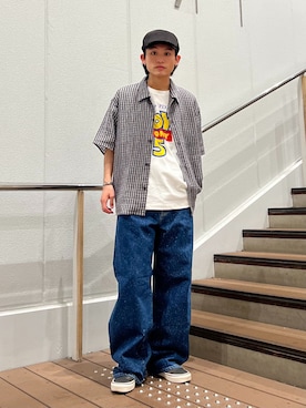 わたしょさん(メンズ・166cm)の夏コーディネート