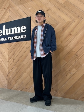 「アイテム（その他シューズ）」を使った、わたしょさん（メンズ・166cm）の秋コーディネート