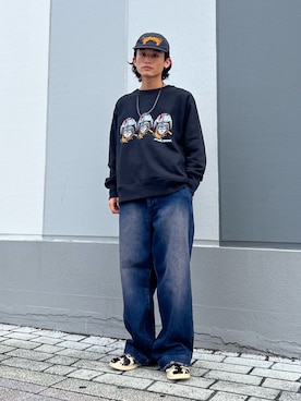 「アイテム（その他）」を使った、わたしょさん（メンズ・166cm）の秋コーディネート