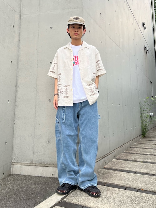 PENDLETON / ペンドルトン 別注 刺繍 オープンカラーシャツ