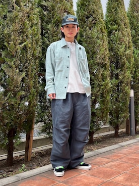 わたしょさん（メンズ・166cm）の冬コーディネート