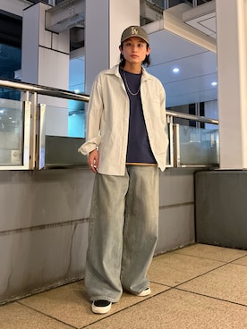 わたしょさん（メンズ・166cm）の春コーディネート