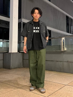 「STANCE(スタンス)のアイテム」を使った、わたしょさん(メンズ・166cm)の春コーディネート