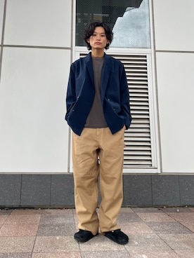 「アイテム（その他アウター）」を使った、わたしょさん（メンズ・166cm）の夏コーディネート