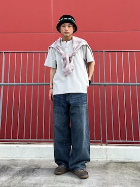 わたしょさん(メンズ・166cm)の春コーディネート