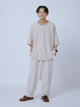 わたしょさん（メンズ・166cm）の夏コーディネート