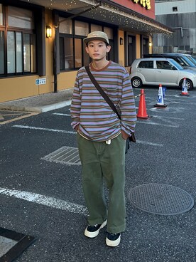 わたしょさん(メンズ・166cm)の春コーディネート