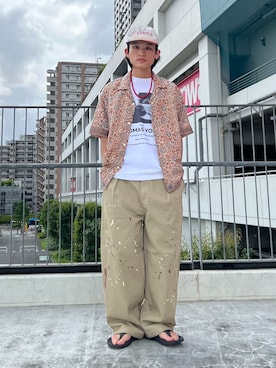 わたしょさん（メンズ・166cm）の夏コーディネート