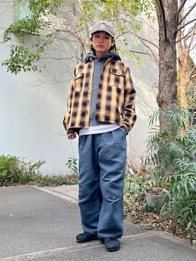わたしょさん（メンズ・166cm）の冬コーディネート