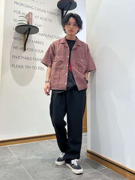 わたしょさん(メンズ・166cm)の春コーディネート